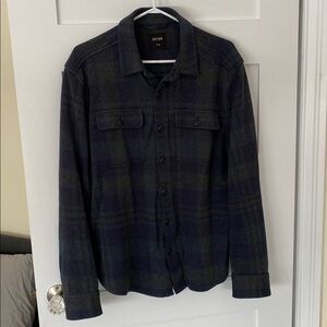 Men’s DU/ER Pimlico Paid Long Sleeved Shirt Shaket Button Down